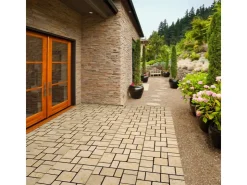 Natursteinfliesen*Florco Naturstein-Klickfliese Stone Travertine, Roma 30x30x2,8 cm, 4 Stk/VPE