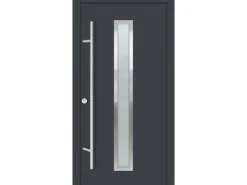 Haustüren^FM Türen AS68 Modell 01 1000 x 2100 Anthrazit Links Innen Beschläge Set 01