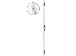Haustüren^FM Türen AS68 Modell 01 1000 x 2100 Anthrazit Links Innen Beschläge Set 01