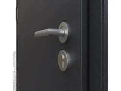 Wohnungseingangstüren* FM Türen AS68 Modell 66 1000 x 2100 Turner-Eiche Links Innen Beschläge Set 01