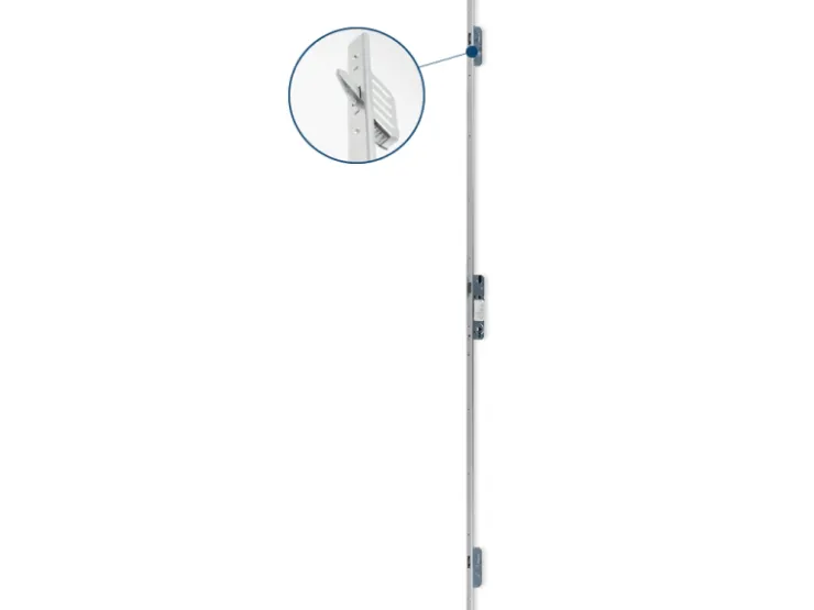 Wohnungseingangstüren* FM Türen AS68 Modell 66 1000 x 2100 Turner-Eiche Links Innen Beschläge Set 01