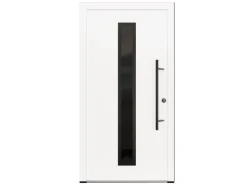 Haustüren^FM Türen AS68 Modell 21 1000 x 2100 Weiß Rechts Innen Beschläge Set 13 Glas 09