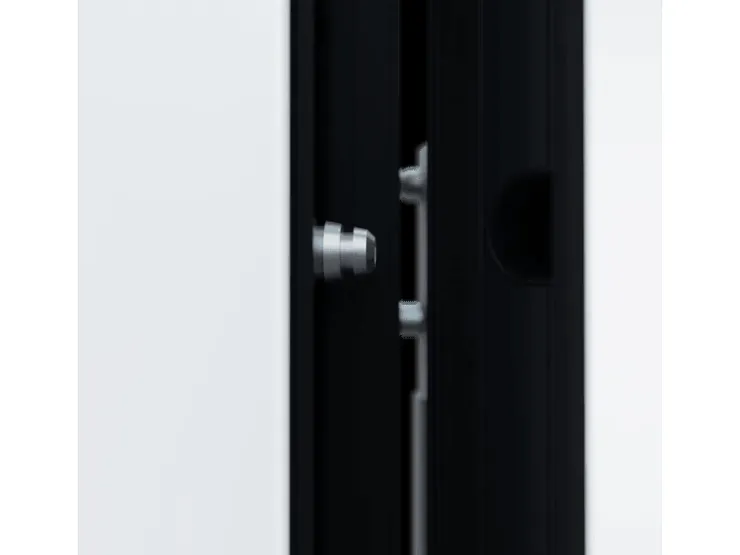 Haustüren^FM Türen AS68 Modell 21 1000 x 2100 Weiß Rechts Innen Beschläge Set 13 Glas 09