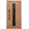Haustüren^FM Türen AS68 Modell 21 1100 x 2100 Winchester Links Innen Beschläge Set 13 Glas 09