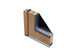Haustüren^FM Türen AS68 Modell 21 1100 x 2100 Winchester Links Innen Beschläge Set 13 Glas 09
