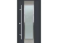 Haustüren^FM Türen AS68 Modell 08 1100 x2100 Anthrazit Links Innen Beschläge Set 01