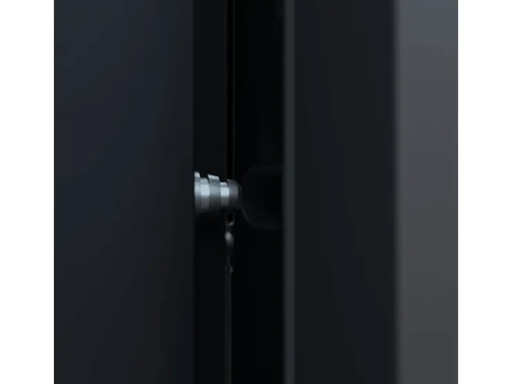 Nebeneingangstüren^FM Türen NBT56 Modell 01 1000 x 2100 Anthrazit Rechts
