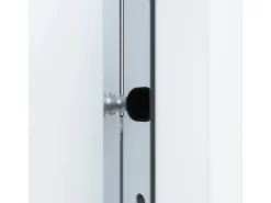 Nebeneingangstüren^FM Türen NBT56 Modell 01 1100 x 2100 Weiß Links