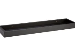 Möbelbauplatten^Fotoleiste Bix 40 cm x 15 cm x 4 cm Schwarz