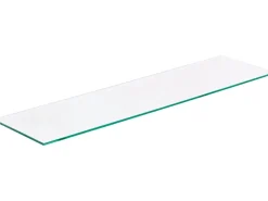 Möbelbauplatten^Glasboden Villar Eckig Klar 80 cm x 20 cm x 0,6 cm