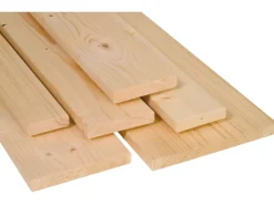 Hobelware^Glattkantbrett Fichte/Tanne gehobelt gefast 140 mm x 18 mm x 2000 mm