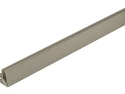 Grosfillex Zubehör Für Paneele^Abschlußprofil 5 - 8 mm klippbar Rauchgrau 260 cm