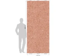 Grosfillex Dekor-Paneele^Wandpaneele Element 3D Optik New Terrazzo Rose 260 cm x 37,5 cm
