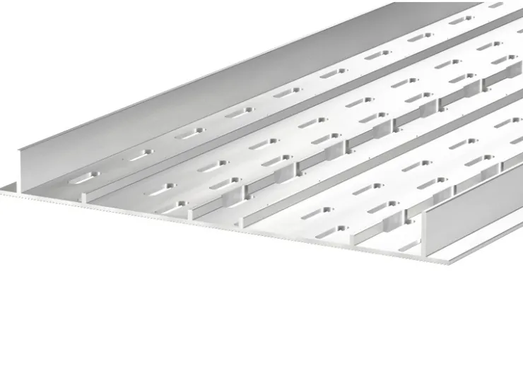 GS Terrasen Montagesysteme Entwässerungsrinnen^GS Terrassen Unterrinne für Rinne Proside 200 mm x 20 mm 2.000 mm Alu Blank