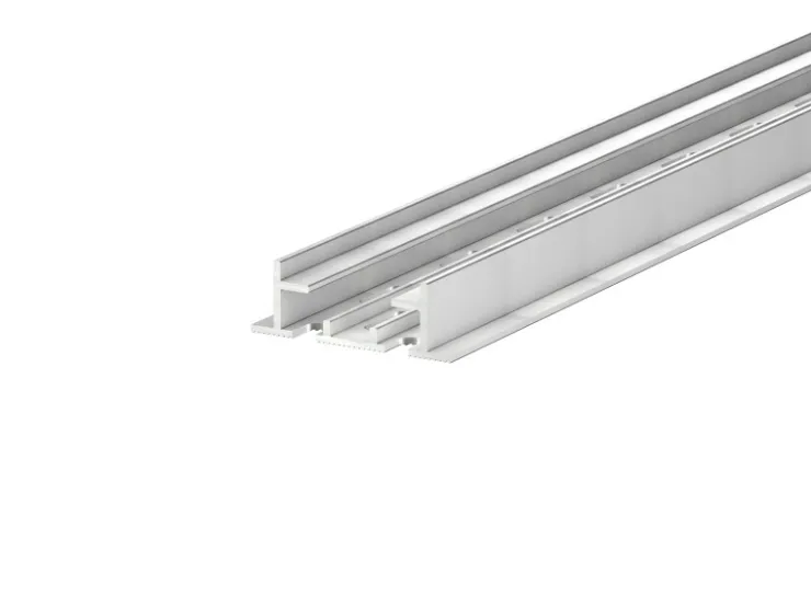 Entwässerungsrinnen*GS Terrasen Montagesysteme GS Terrassen Unterrinne für Rinne Proside 60 mm x 20 mm x 2.000 mm Alu Blank