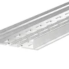 GS Terrasen Montagesysteme Entwässerungsrinnen^GS Terrassen Unterrinne für Rinne Proside 100 mm x 20 mm x 2.000 mm Alu Blank