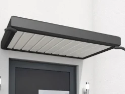 Vordächer*Gutta Rechteckvordach NM Aluminium Anthrazit 150 cm x 90 cm