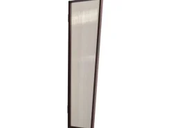 Vordächer*Gutta Seitenblende B2 Stegplatte Bronce 175 cm x 60 cm x 45 cm Braun
