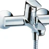 Badlüfter*Hansgrohe Einhebel-Wannenarmatur Ecos Aufputz Chrom
