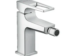 Badlüfter*Hansgrohe Metropol Einhebel-Bidetmischer mit Bügelgriff und Push-Open Ablaufgarn