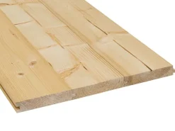 Profilholz^Hobeldiele Fichte/Tanne Nut und Feder 22 mm x 121 mm x 2400 mm