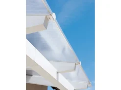 Bedachungen*Gutta Hohlkammerplatte 16 mm Transparent 250 cm x 98 cm