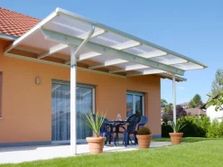 Bedachungen*Gutta Hohlkammerplatte 16 mm Transparent 250 cm x 98 cm