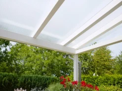 Bedachungen*Gutta Hohlkammerplatte 16 mm Transparent 250 cm x 98 cm