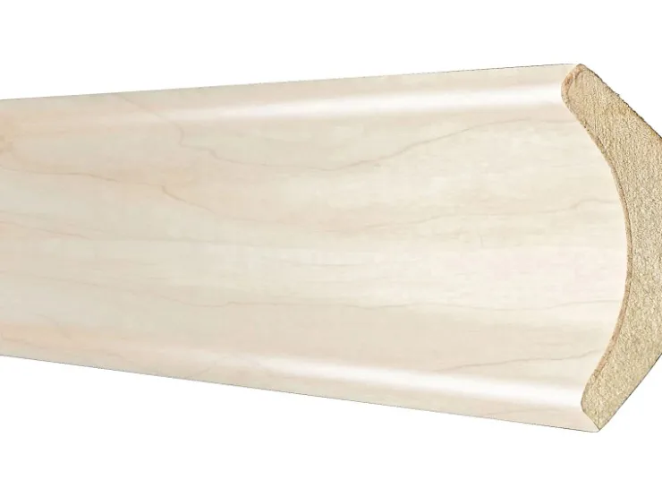 Akustikpaneele|Zubehör Für Paneele* Hohlkehlleiste foliert 22 mm x 22 mm Länge 2600 mm Birke Taiga
