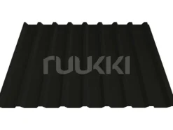 Brettschichtholz*Holzbrüder Carport Ralf 42m² 150kg/m² Natur- Schwarz