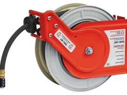 Spezialmaschinen*Holzmann Druckluftschlauch-Aufroller LSR10HQ mit Wandhalterung