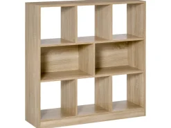 HOMCOM Möbelbauplatten^Bücherregal 3-Stöckige für Home-Office Wohnzimmer 97,5 x 30 x 100cm