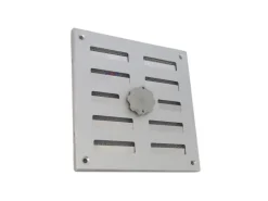 Häusler Lüftungsgitter^Lüftungsgitter LG 1616 SAA Schiebegitter Alu F1 155 x155mm Abluftgitter