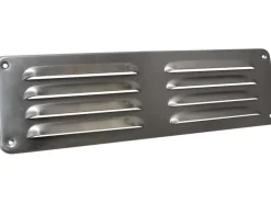 Häusler Lüftungsgitter^Lüftungsgitter LG 50240 Alu F1 Lamellengitter 300 x 90mm Abluftgitter