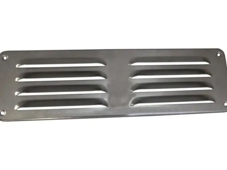 Häusler Lüftungsgitter^Lüftungsgitter LG 50240 Alu F1 Lamellengitter 300 x 90mm Abluftgitter