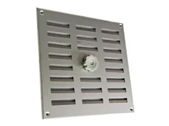 Häusler Lüftungsgitter^Lüftungsgitter LG 2525 SAA Schiebegitter Alu 250 x 250mm Abluftgitter
