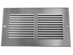 Häusler Lüftungsgitter^Lüftungsgitter LG 50250 Alu F1 Zuluft Abluftgitter 240 x 140 mm