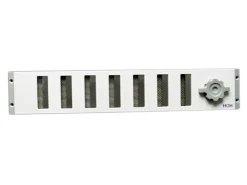 Häusler Lüftungsgitter^Lüftungsgitter LG 5009 SW Schiebegitter Alu Weiß 500 x90mm Abluftgitter