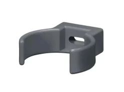 Bedachungen*INEFA Rohrschellen Clip DN 50 PVC Befestigung Fallrohr Wandmontage Anthrazit