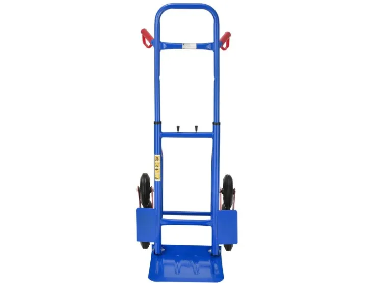 Juskys Baugeräte^Treppensackkarre bis Max 100 kg Blau