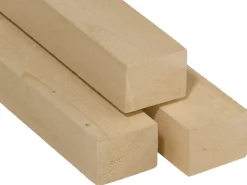 Regalbau|Sägeraue Ware* Kantholz Fichte/Tanne sägerau 98 mm x 98 mm x 3000 mm