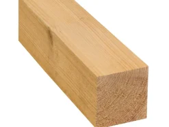 Regalbau|Sägeraue Ware^Kantholz Fichte/Tanne sägerau 98 mm x 98 mm x 2000 mm