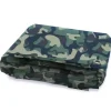 Bauzubehör*Karat Abdeckplane Wasserdichte Plane mit Ösen 100 g/m² Camouflage 3 x 5 m