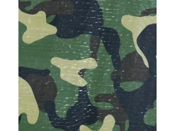 Bauzubehör*Karat Abdeckplane Wasserdichte Plane mit Ösen 100 g/m² Camouflage 3 x 5 m
