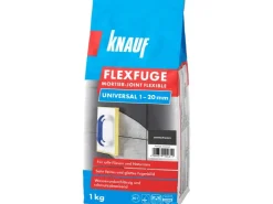 Knauf Fliesenzubehör|Wandfliesen^Flexfuge Universal 1 kg Samtschwarz