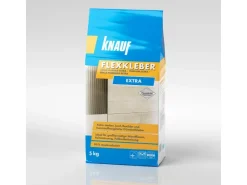 Fliesenzubehör|Wandfliesen*Knauf Flexkleber Extra Grau 5 kg