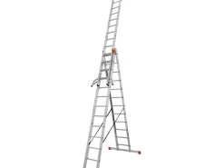 Krause Bauzubehör^Tribilo Vielzweck-Leiter 3 x 9 Sprossen