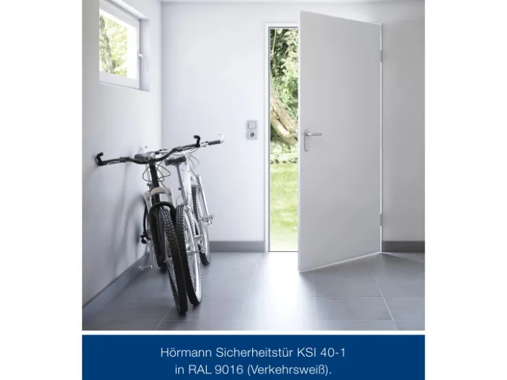 Hörmann Stahltüren^KSI 40 Sicherheitstür 875 mm x 2000 mm x 80 mm DIN Rechts