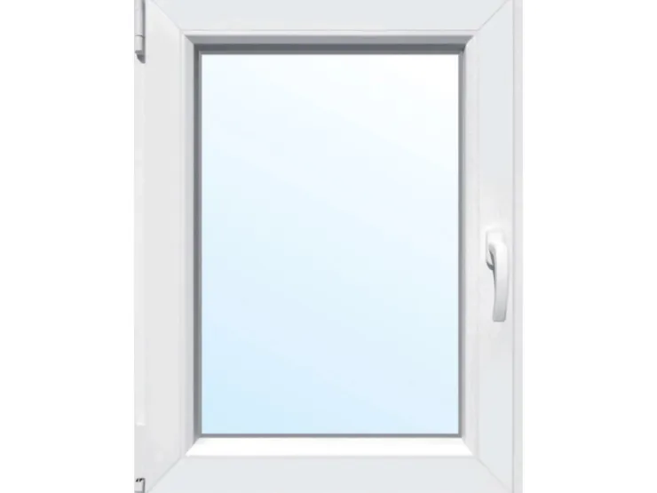 Armierung|Kunststofffenster* Kunststoff-Fenster 2-Fach Verglasung Weiß BxH 95 cm x 120 cm Anschlag Links