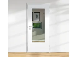 Zimmertüren*Skyscope Lichtausschnitt ESG Floatglas 53,5 cm x 142 cm x 4 mm für Holz-Innentüren